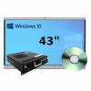 Интерактивная панель 43" (встроенный ПК, Win10) - «globural.ru» - Волгодонск