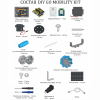 Robo kit DIYGO Мобильный робот с колесами всенаправленного движения - «globural.ru» - Волгодонск