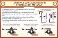 Стенд "ТБ при опиливании металла" - «globural.ru» - Волгодонск