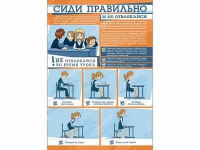 Стенд "Сиди правильно и не отвлекайся" - «globural.ru» - Волгодонск
