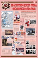 Плакат "Великая Отечественная война: Крах гитлеровского плана «молниеносной войны»" - «globural.ru» - Волгодонск