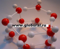 Модель "Кристаллическая решетка льда" (демонстрационная) - «globural.ru» - Волгодонск