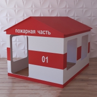 Детский игровой домик «Пожарная служба» - «globural.ru» - Волгодонск