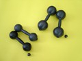 Гантели пластмассовые 0.8 кг с наполнителем - «globural.ru» - Волгодонск