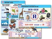 Комплект таблиц для начальной школы "Обучение грамоте. Письмо и развитие речи" - «globural.ru» - Волгодонск