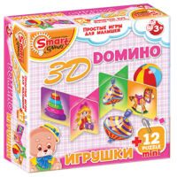 Комплект развивающих игр 3-5 лет. 3D домино (3-5 лет) - «globural.ru» - Волгодонск