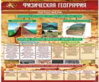 Стенд "Физическая география. Литосфера" (вариант 1) - «globural.ru» - Волгодонск