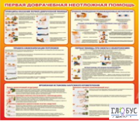 Стенд "Первая доврачебная неотложная помощь" - «globural.ru» - Волгодонск