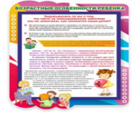 Стенд "Возрастные особенности ребенка" - «globural.ru» - Волгодонск