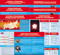 Комплект таблиц Основы гражданской обороны МЧС РФ (13 штук)	 - «globural.ru» - Волгодонск
