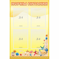 Стенд "Нормы питания" - «globural.ru» - Волгодонск