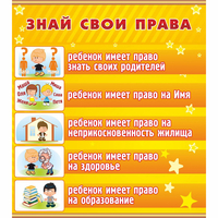 Стенд "Знай свои права" - «globural.ru» - Волгодонск
