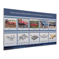 Электрифицированный светодинамический стенд «Почвообрабатывающие машины» - «globural.ru» - Волгодонск