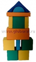 Мягкий модуль-конструктор "Городок" 2 (ВИК) - «globural.ru» - Волгодонск
