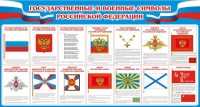 Стенд "Государственные и военные символы РФ" - «globural.ru» - Волгодонск
