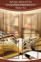 Стенд "Виды анализа художественного текста" - «globural.ru» - Волгодонск