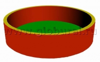 Сухой бассейн круглый - «globural.ru» - Волгодонск