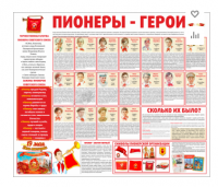 Тематический стенд "Пионеры-герои" - «globural.ru» - Волгодонск