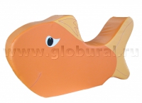 Напольная игрушка "Рыбка" с аппликацией (ВИК) - «globural.ru» - Волгодонск