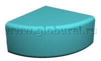 Угловой пуфик 60*60*32см (ВИК) - «globural.ru» - Волгодонск