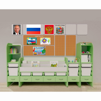Уголок патриотического воспитания для дошкольников "Россия" Максимальный - «globural.ru» - Волгодонск