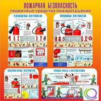 Стенд "Пожарная безопасность" (вариант 2 в ассортименте) - «globural.ru» - Волгодонск