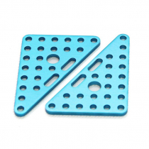 Треугольная пластина из анодированного алюминия Triangle Plate 6*8 (Pair) - «globural.ru» - Волгодонск