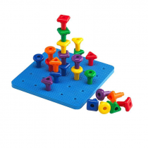 Большой набор Peg Board с карточками заданий - «globural.ru» - Волгодонск
