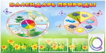Стенд "Календарь природы" (вариант 2) - «globural.ru» - Волгодонск