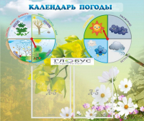Стенд "Календарь погоды" - «globural.ru» - Волгодонск