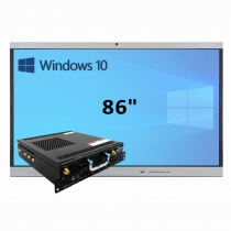Интерактивная панель 86" (встроенный ПК Win10, Intel i5) - «globural.ru» - Волгодонск