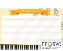 Стенд "Нотный стан" - «globural.ru» - Волгодонск