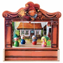 Настольный театр с мини-куклами. - «globural.ru» - Волгодонск