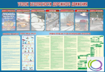 Стенд "Уголок безопасности дорожного движения" (вариант 4) - «globural.ru» - Волгодонск
