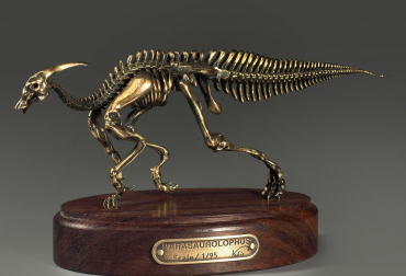 Модель скелета динозавра Parasaurolophus  - «globural.ru» - Волгодонск
