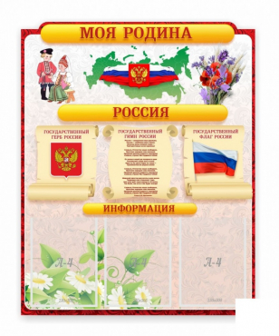 Стенд "Наша родина Россия" - «globural.ru» - Волгодонск