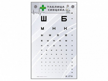 Интерактивный стенд "Таблица Сивцева" - «globural.ru» - Волгодонск