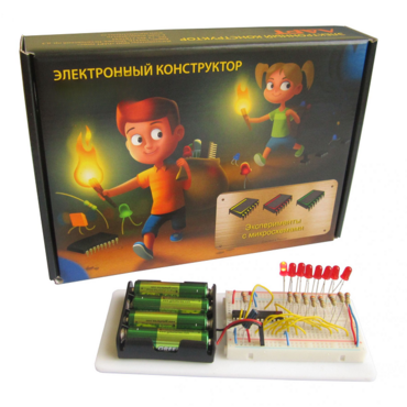 Электронный конструктор "Эксперименты с микросхемами" - «globural.ru» - Волгодонск