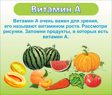 Стенд "Витамин А" - «globural.ru» - Волгодонск