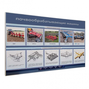 Электрифицированный светодинамический стенд «Почвообрабатывающие машины» - «globural.ru» - Волгодонск
