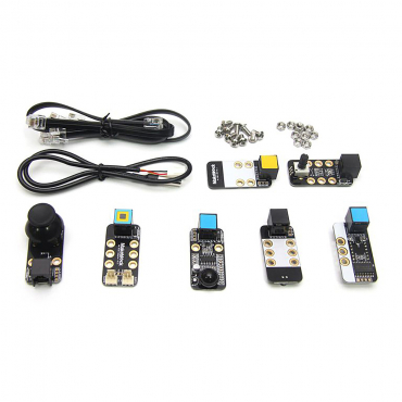 Ресурсный набор электронных компонентов Makeblock - Electronic Add-on Pack for Starter Robot Kit - «globural.ru» - Волгодонск